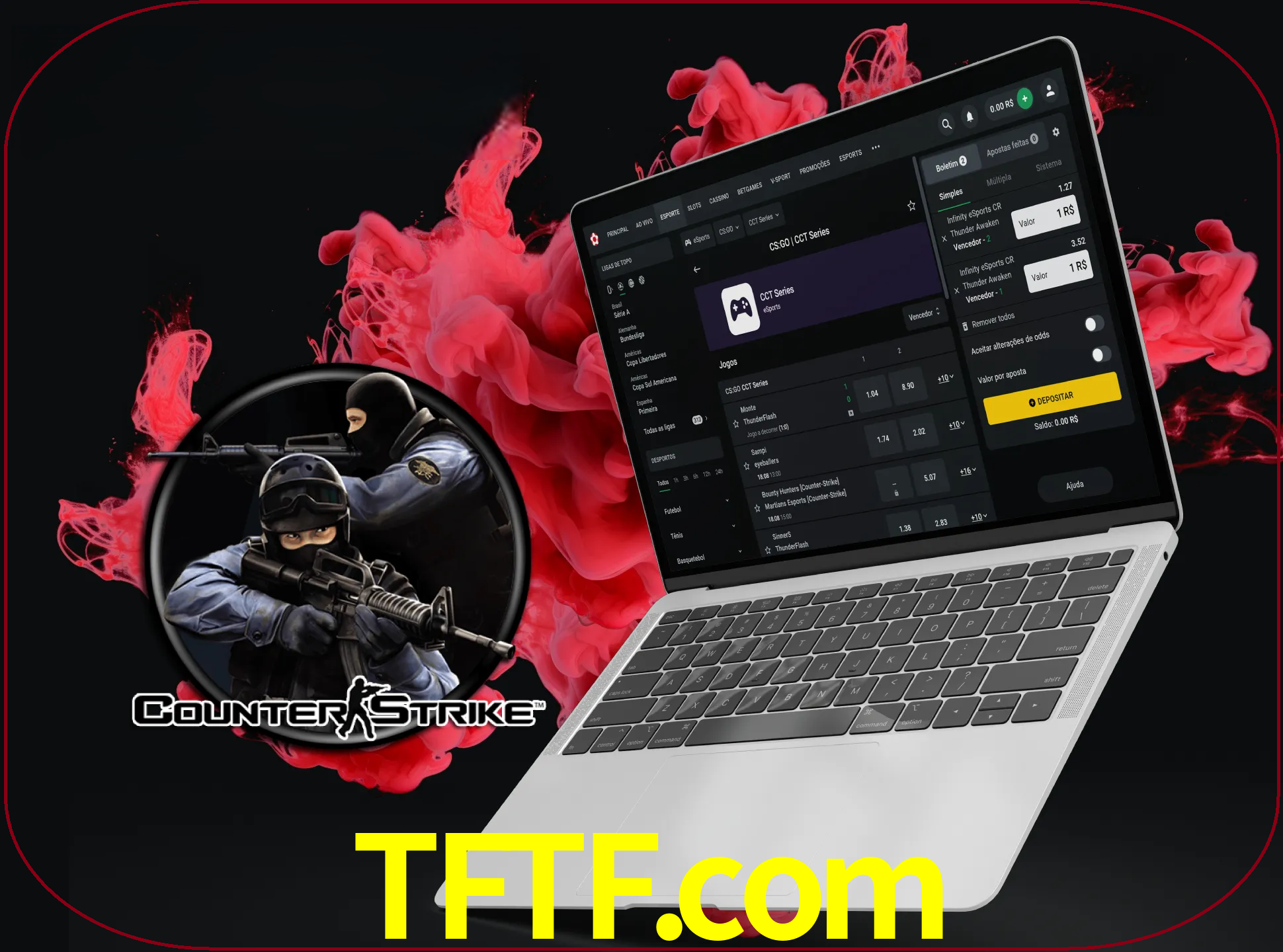 Um grande número de jogos irá agradar aos fãs deste jogo de tiro no sítio Web e na aplicação da empresa tftf.