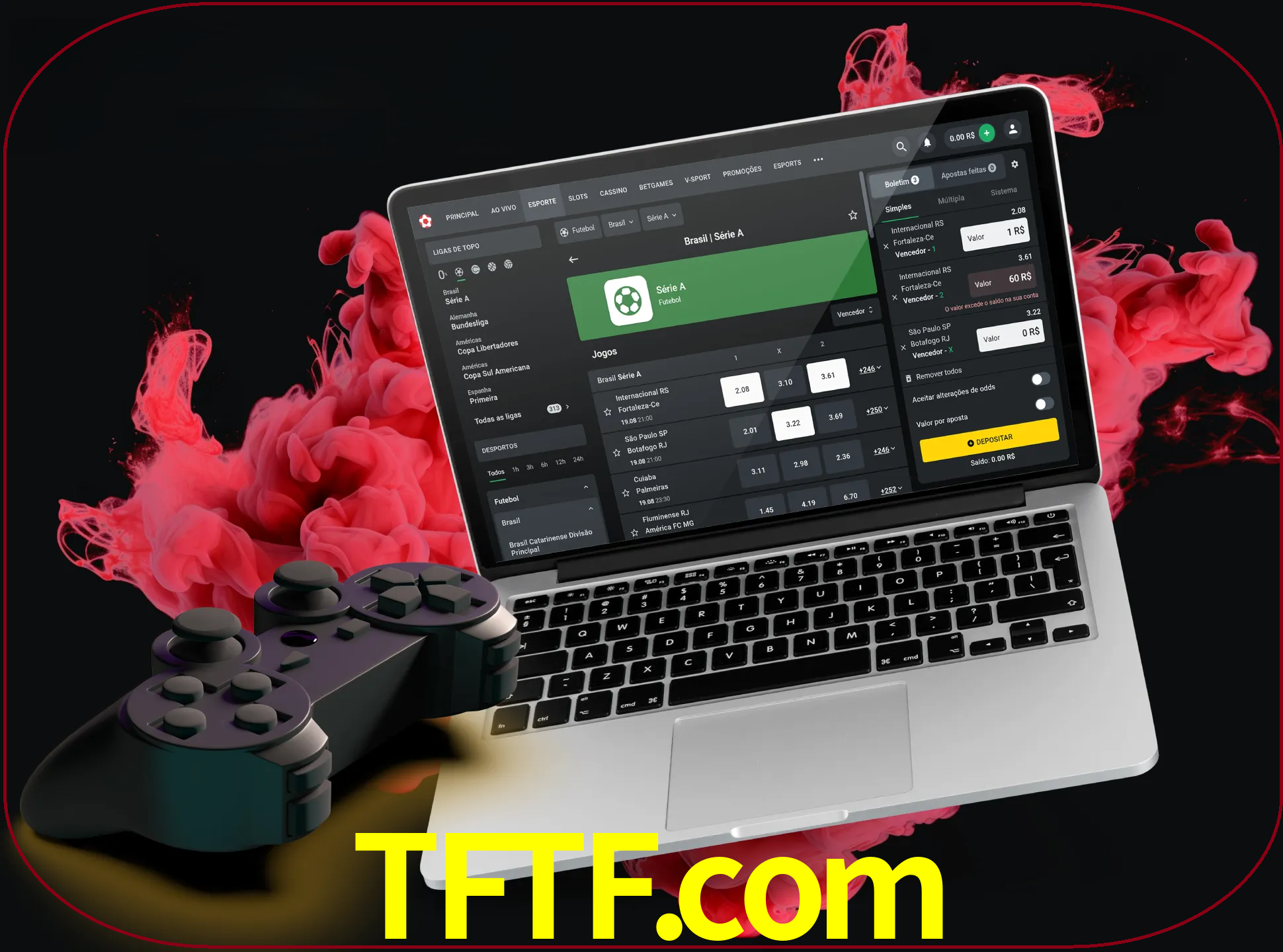 Visite a secção especial de jogos de vídeo em tftf para descobrir em que jogos pode apostar e ganhar muito dinheiro.